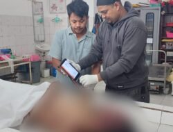 Tim INAFIS & Unit Gakkum Polres Simalungun Kolaborasi Gunakan Teknologi MAMBIS Identifikasi Korban Laka Lantas