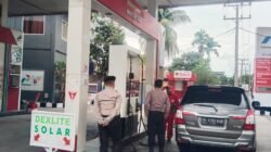 Sat Samapta Polres Pematangsiantar Patroli dan Monitoring SPBU