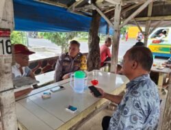Bhabinkamtibmas Polsek Siantar Selatan Sambangi Kamtibmas kepada Warga