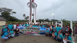 Punguan Arisan Raja Sitanggang Pekanbaru Ziarah ke Tugu Raja Sitanggang, Tanam Pohon dan Tebar 10 Ribu Benih Ikan