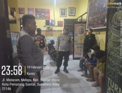 Polseķ Siantar Barat Respon Cepat Cek TKP Laporan Dugaan Tawuran