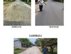 Perbaikan jalan rusak di Simalungun, Notaris Dr Henry Sinaga sampaikan terimakasih kepada Bupati