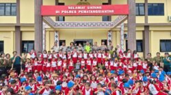 Sat Lantas Polres Pematang Siantar Dikunjungi TK Cinta Rakyat