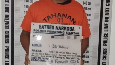 Miliki 6 Paket Sabu, Satnarkoba Polres Pematangsiantar Amankan Residivis