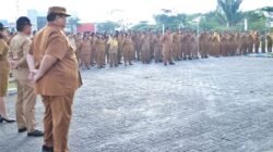 Pimpin Apel Gabungan, Bupati Simalungun: Tingkatkan Kerjasama dalam Melaksanakan Tugas