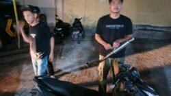 Patroli Subuh, Tim Dayok Mirah Polres Pematang siantar, Amankan Sepeda motor Knalpot Brong