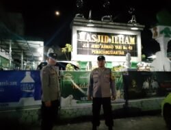 Patroli Sholat Tarawih, Polsek Siantar Timur Ciptakan Situasi Aman dan Kondusif