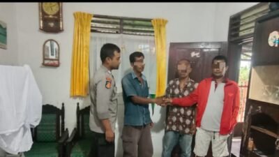 Polsek Siantar Marihat Selesaikan Dugaan Pencurian Dengan mediasi