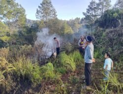 Aplikasi Lancang Kuning Berdering di Simalungun, Bhabinkamtibmas dan Kapolsek Dopar Turun Langsung ke Lokasi Sejak Subuh