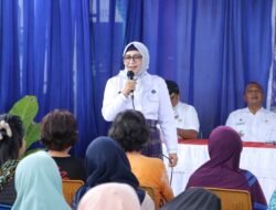 Ketua TP.PKK Kabupaten Simalungun Ny.Darmawati Anton Achmad Saragih Hadir Dalam Kegiatan Operasi Pasar Murah