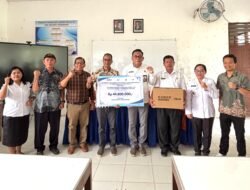 PTPN IV Regional II Kebun dan Pabrik Teh Salurkan Bantuan Laptop untuk SMA Negeri 1 Sidamanik melalui Program TJSL