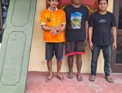 Gasak 5 Pintu Besi Rumah Walet Pakai Kunci Pas, 3 Pelaku Dibekuk Reskrim Polsek Perdagangan