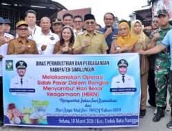 Hadapi Hari Raya Idul Fitri 1447 H/2026 M, Pemkab Simalungun Laksanakan Sidak Pasar