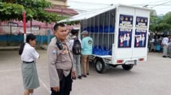 Polsek Siantar Timur Monitoring Pendistribusian MBG di SMA Negeri 3 Pematangsiantar