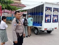 Polsek Siantar Timur Monitoring Pendistribusian MBG di SMA Negeri 3 Pematangsiantar