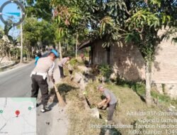 Gotong Royong Bersama, Polsek Siantar Martoba Ciptakan Lingkungan Bersih dan Nyaman