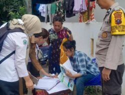 Polsek Siantar Selatan Hadiri Posyandu 4 Kelurahan Karo