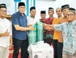 Kunjungan Tim Safari Ramadhan Kabupaten Simalungun ke Masjid Al-Ikhlas Pamatang Batu III Nagori Silou Malela