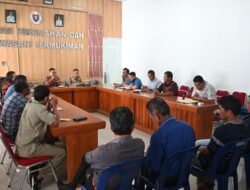 Pemerintah Humbahas Rapat Finalisasi Pembebasan Lahan Huntap Penyediaan Rumah Khusus