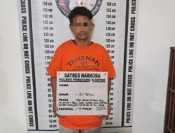 Satnarkoba polres Pematang Siantar ringkus Pemilikik 5 Paket Sabu