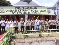 Kapolres Simalungun AKBP Marganda Aritonang Cek Langsung 6 Pos Ops Ketupat Toba 2026: Pastikan Kesiapan Personel, Sarana, dan Pelayanan Optimal untuk Pemudik