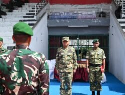 Bupati Sambut Kedatangan Prajurit Yonif TP 955/HS di Humbahas