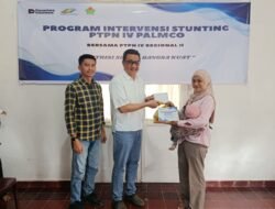 PTPN IV PalmCo Genjot Pengentasan Stunting, Dorong Target Indonesia Emas 2045