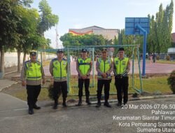 Polres Pematang Siantar Laksanakan Pengamanan Sholat Idul Fitri 1447 H Muhammadiyah 