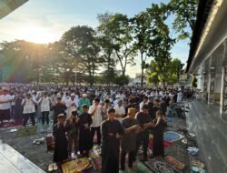 Polres Pematang Siantar Laksanakan Pengamanan Sholat Idul Fitri 1447-H, dilapangan Adam Malik