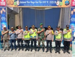 Pamatwil Polres Pematang Siantar Cek Pos Pam 1 Sigagak