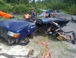 Unit Gakkum Sat Lantas Polres Simalungun Tangani Cepat Laka Lantas Maut Di Tanjakan Dolok Panribuan, Tiga Meninggal Dunia — Dua Pelajar Remaja Jadi Korban Arus Balik Lebaran