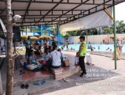 Berikan Rasa Aman, Polsek Siantar Martoba Hadir di Objek Wisata