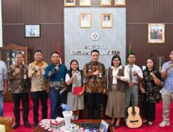 Bupati Humbahas Terima Kunjungan SMA Negeri 1 Baktiraja