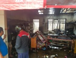 Polres Pematang Siantar Respon Cepat Cek TKP Kebakaran Rumah