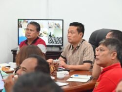 Bupati Humbahas Pimpin Rapat Penyesuaian Anggaran TKD 2026