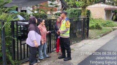 Bhabinkamtibmas Polsek Siantar Barat Sambangi Warga Binaannya