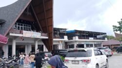 Libur Lebaran Membludak, Salah Satu Stand UMKM Waterfront City Pangururan Tutup dan Diduga Jadi Tempat Istirahat ODGJ