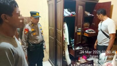 Polsek Siantar Timur Respon Cepat, Pencurian Tabung Gas LPG