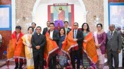 Bupati Humbahas Mengikuti Ibadah Pelantikan Pucuk Pimpinan HKI