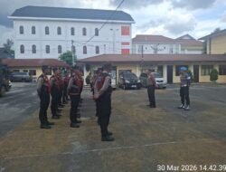 Polres Pematang Siantar Gelar Pemberangkatan Personil BKO Dit Samapta Polda Sumut