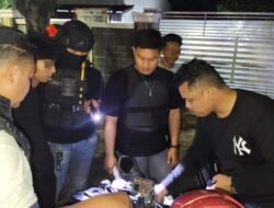 Polres Pematang Siantar Patroli Hingga Subuh, Tiga Sepeda motor Knalpot Brong Diamankan