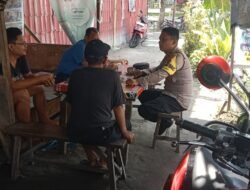 Polsek Siantar Barat Patroli Kampung Bebas Narkoba