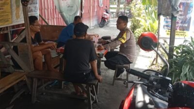 Polsek Siantar Barat Patroli Kampung Bebas Narkoba