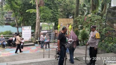 Bhabinkamtibmas Polsek Siantar Barat Patroli Objek Vital