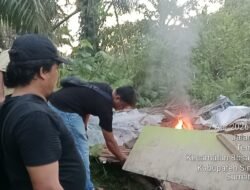 Tanpa Kompromi! Polsek Bosar Maligas Gerebek, Rubuhkan Dan Bakar Habis Lapak Narkoba Di Perladangan Nagori Boluk