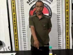 Kanit I Sat Narkoba Pimpin Langsung Penggerebekan Dini Hari, Pengedar Sabu 13,34 Gram Di Tapian Dolok Tak Berkutik