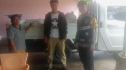 Polsek Siantar Marihat Dampingi Warga Binaan Jual Jagung ke Bulog