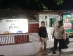 Polsek Siantar Utara Laksanakan SALING di Pos Kamling