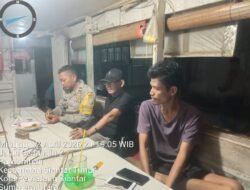 Polsek Siantar Timur Laksanakan SALING di Pos Kamling Senangin 