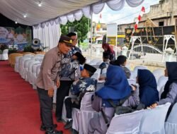 Sat Binmas Polres Pematang Siantar Sambang Kamtibmas di Kantor Camat Siantar Utara 